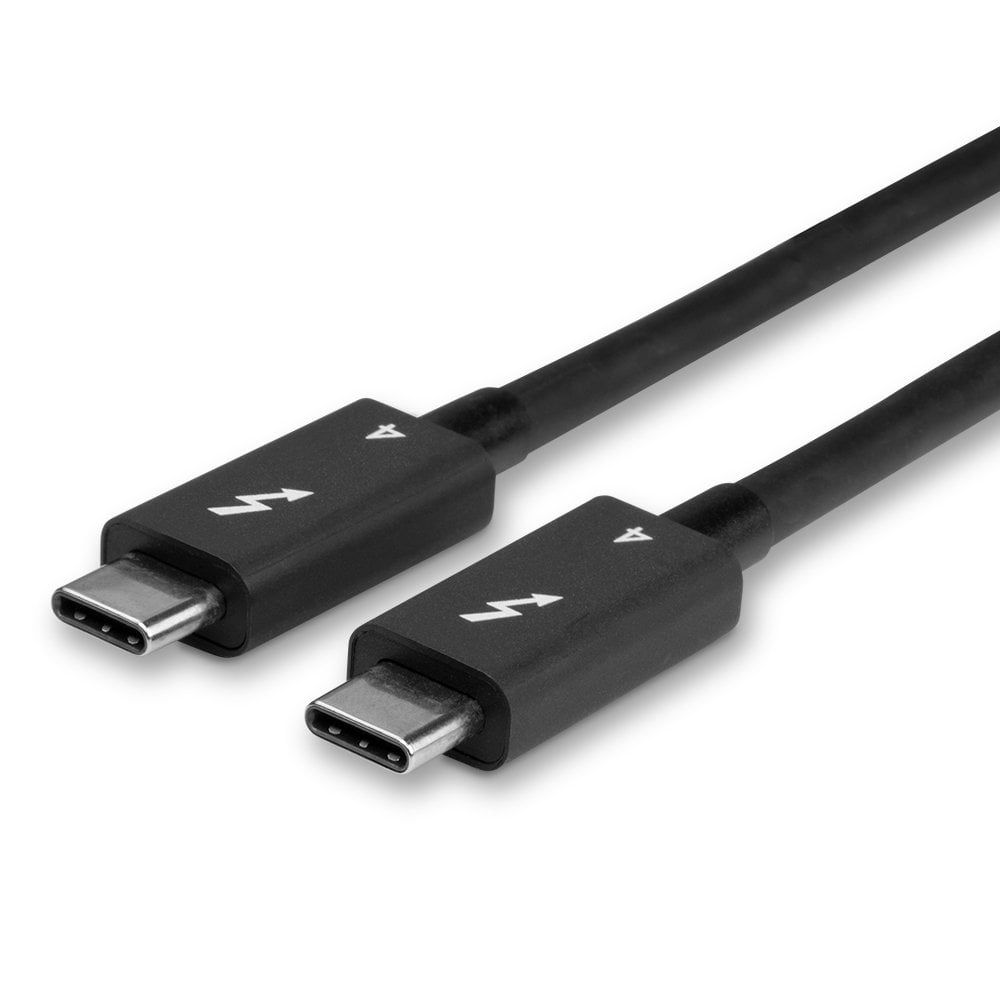 LINDY Cable Thunderbolt 4 - USB Type C Male With Emark To Male - 1m - Black