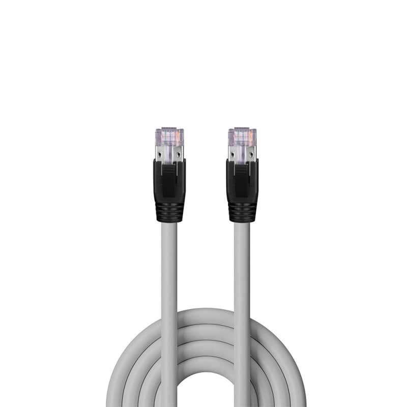 LINDY Patch Cable - CAT6a - U/ftp Lszh - 50m - Grey
