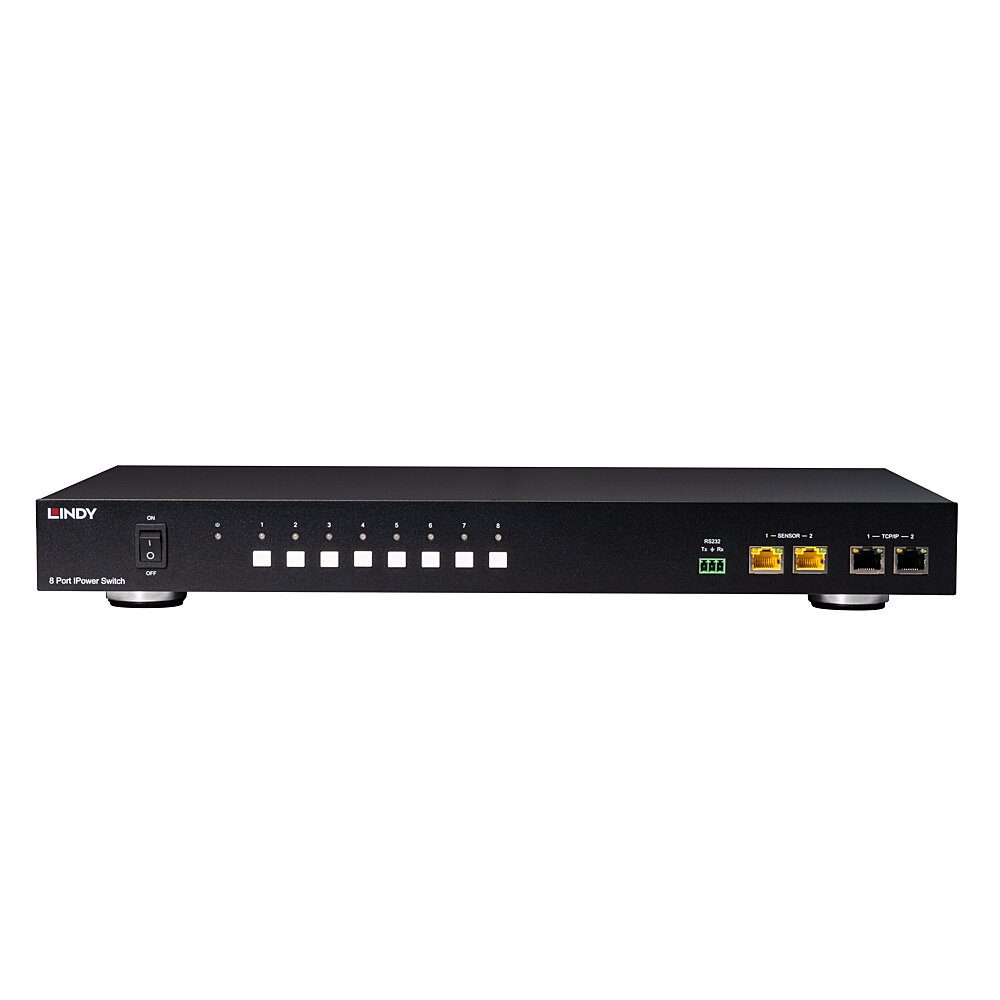 LINDY 8 Port Ipower Switch