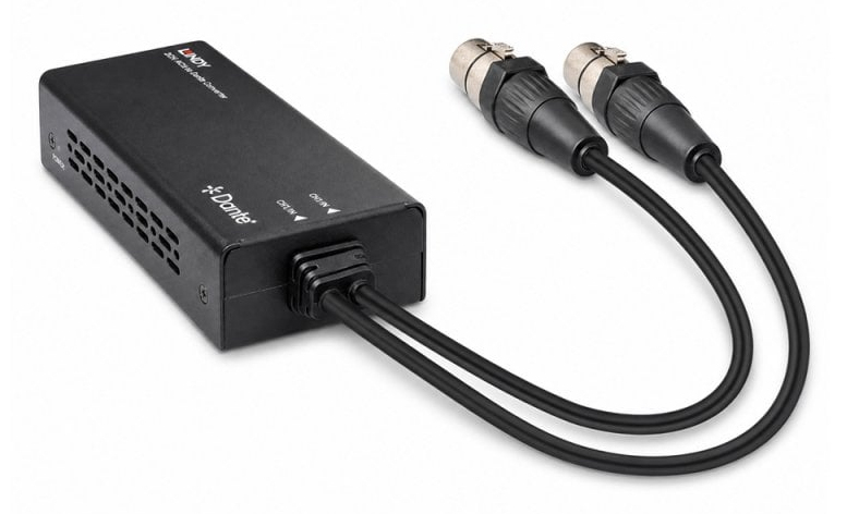 LINDY 2ch Xlr Audio To Dante Encoder