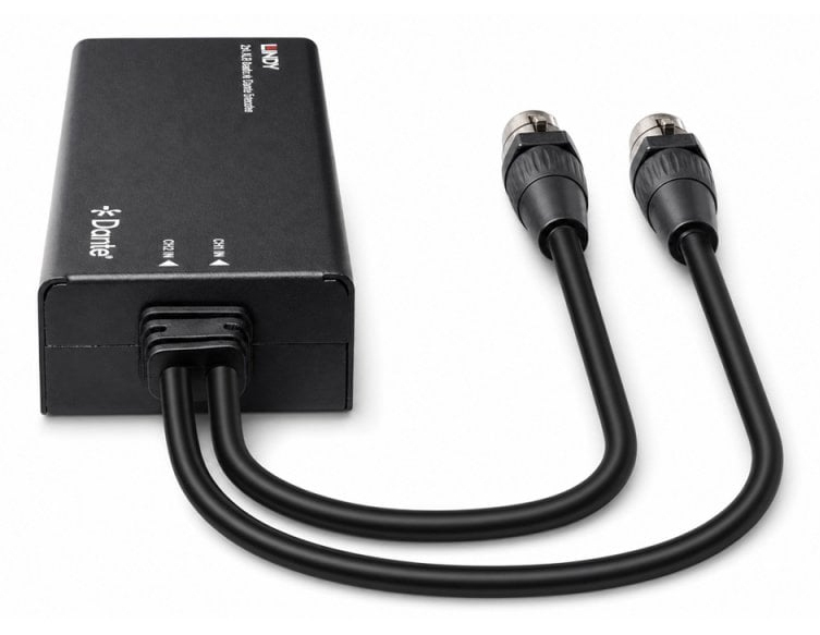 LINDY 2ch Xlr Audio To Dante Encoder