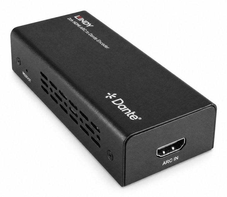 LINDY 2ch Hdmi Arc To Dante Encoder