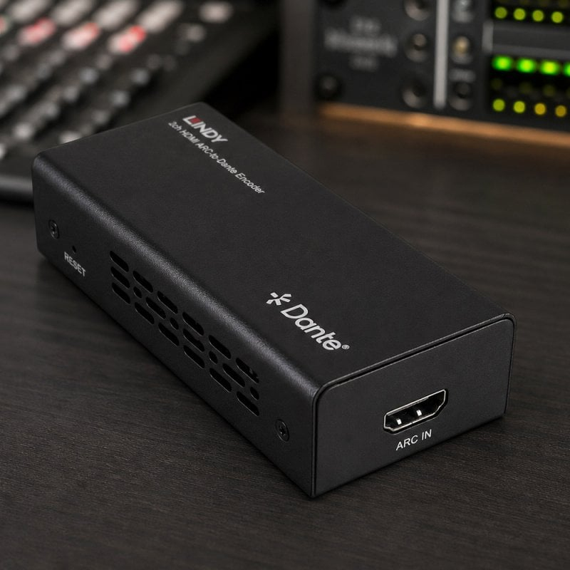 LINDY 2ch Hdmi Arc To Dante Encoder