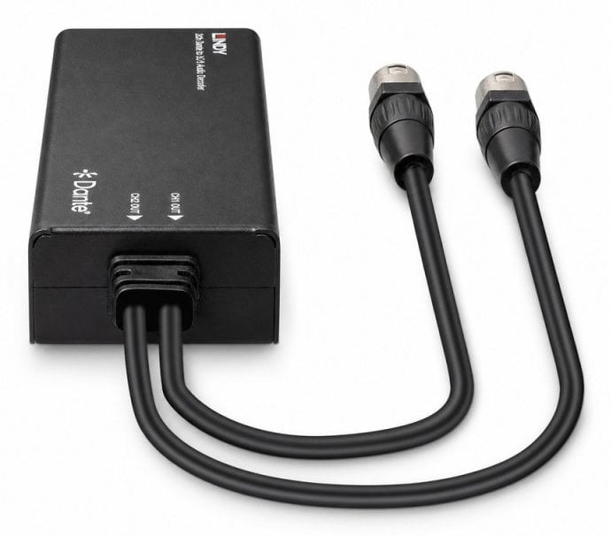 LINDY 2ch Dante To Xlr Decoder