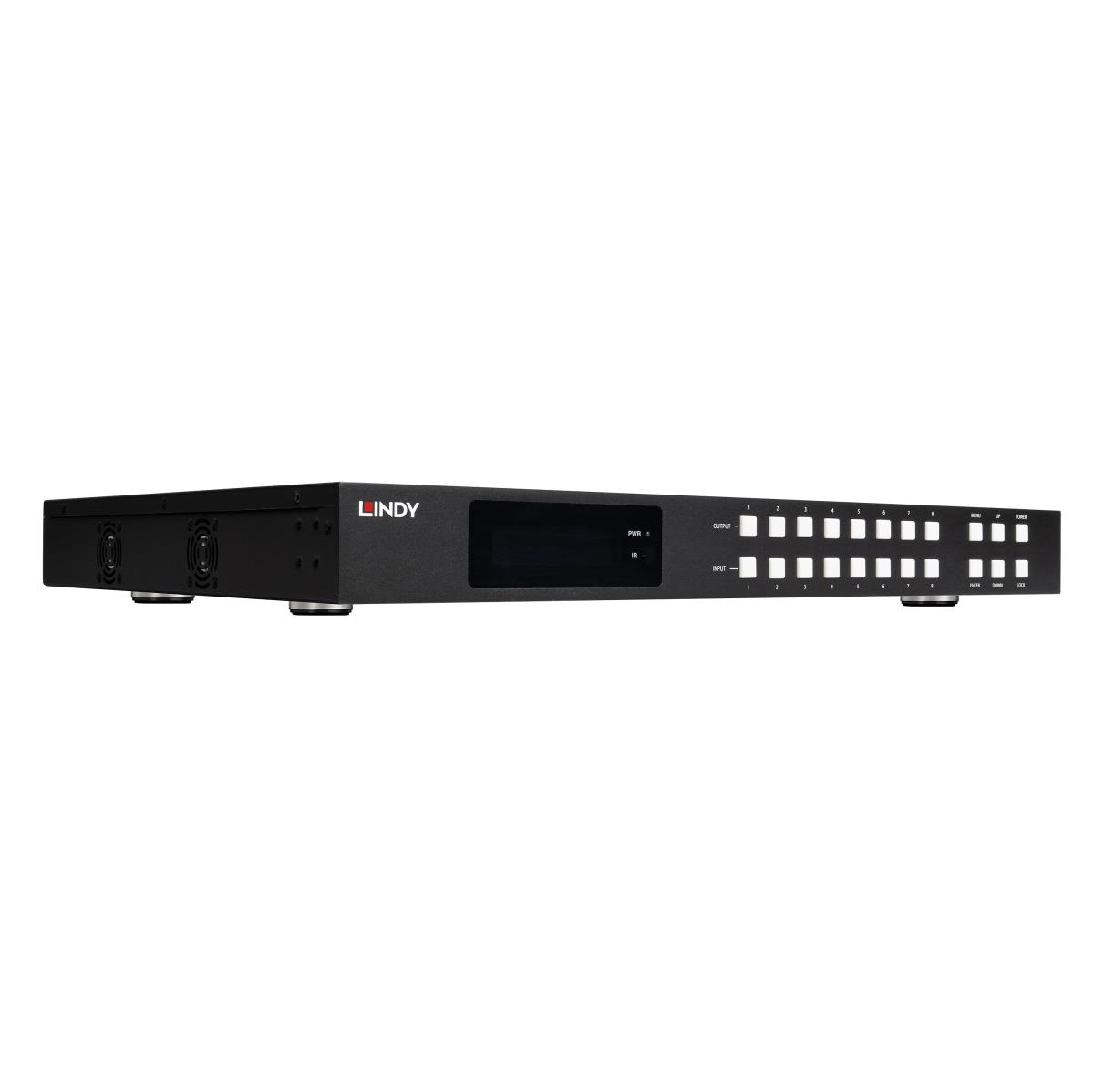 LINDY Hdmi 4k60 Seamless Multi-view Matrix 8x8  With Video Wall