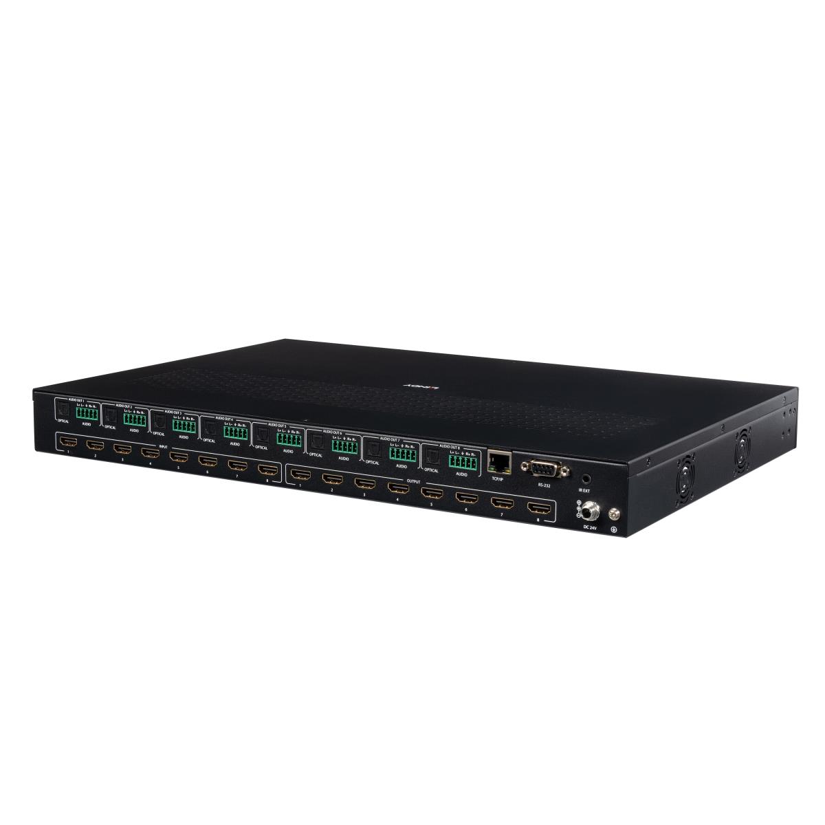 LINDY Hdmi 4k60 Seamless Multi-view Matrix 8x8  With Video Wall