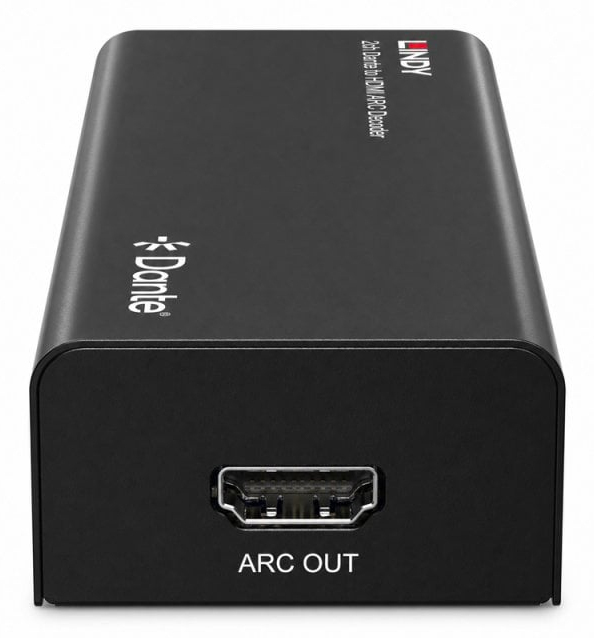 LINDY 2ch Dante To Hdmi Arc Decoder