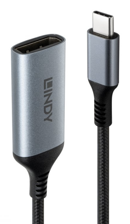 LINDY USB Type C To DisplayPort 8k60 Converter