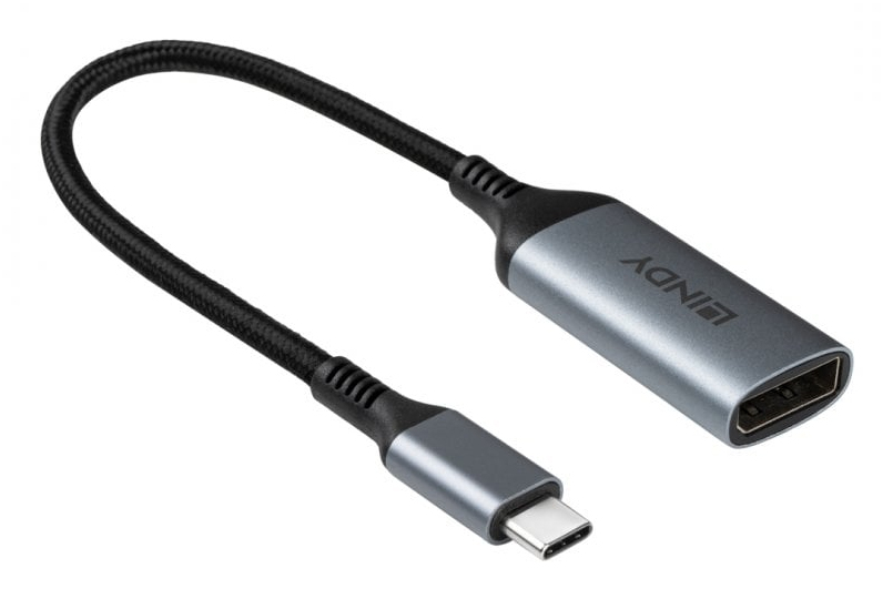 LINDY USB Type C To DisplayPort 8k60 Converter