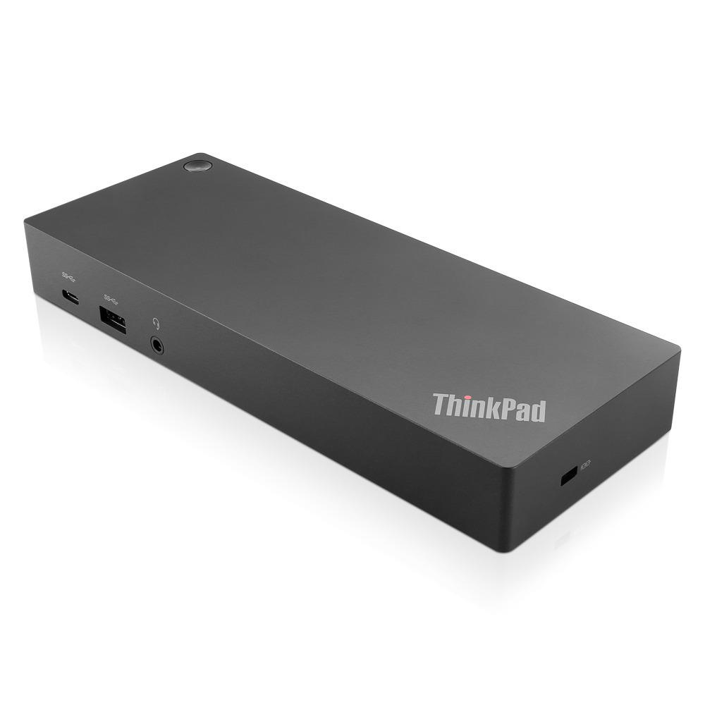 LENOVO Docking Station ThinkPad Hybrid USB-C with USB-A Dock - 3x USB 3.1 / 2x USB 2.0 / USB-C / Gigabit Ethernet / 2x DP / 2x HDMI - UK