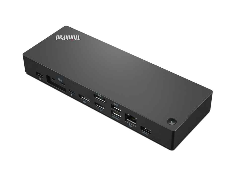 LENOVO ThinkPad Thunderbolt 4 WorkStation Dock - Thunderbolt / HDMI / 2x DP / 4x USB-A / 1x USB-C / 3.5mm / Gbe / 230W USB Power Delivery - 300W adapter UK
