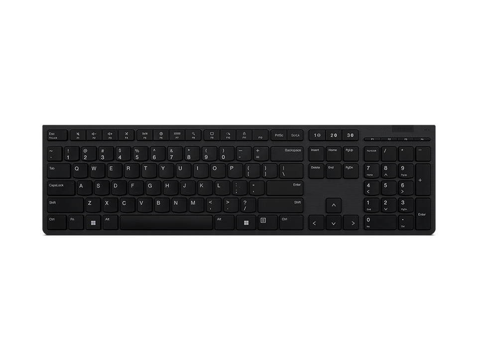 LENOVO Professional Wireless Rechargeable Keyboard - Qwerty UK