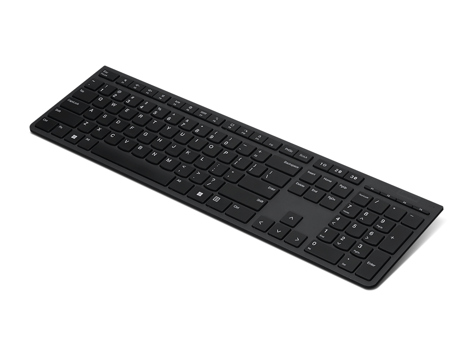 LENOVO Professional Wireless Rechargeable Keyboard - Qwerty UK