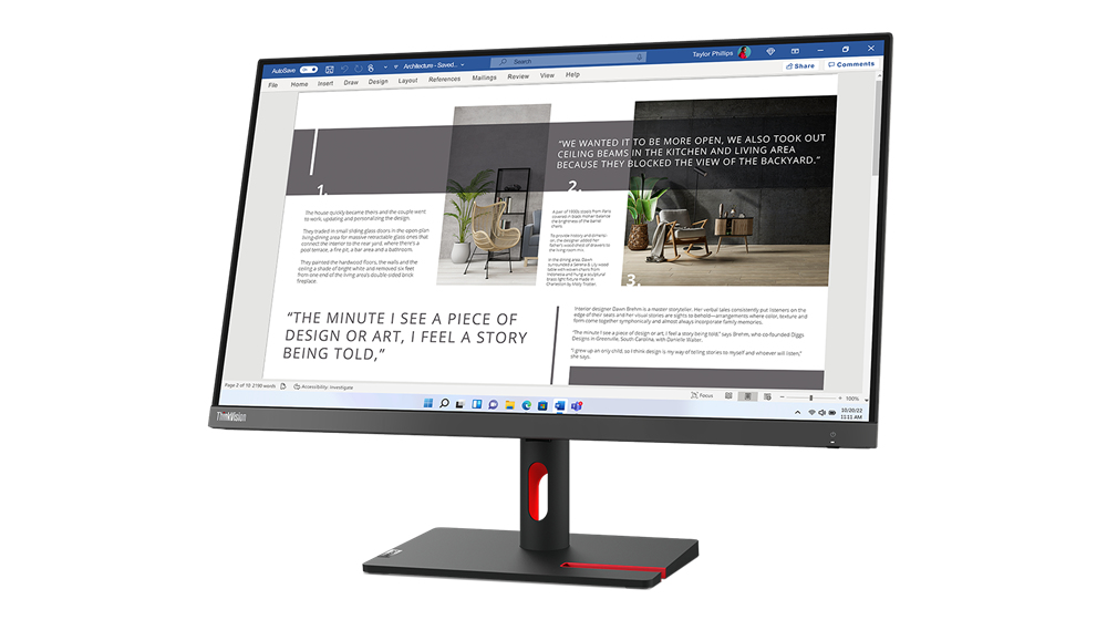 LENOVO Desktop Monitor - ThinkVision S27i-30 - 27in - 1920x1080 (Full HD) - 4ms IPS