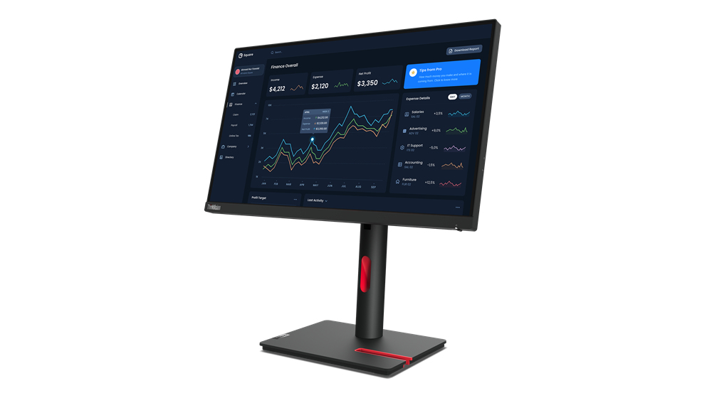 LENOVO Desktop Monitor - ThinkVision T22i-30 - 22in - 1920x1080 (Full HD) - IPS 4ms