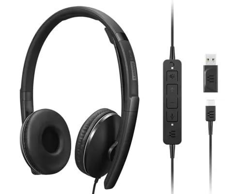 LENOVO ANC Headset Gen 2 - Stereo - USB-C - Black - MS Teams