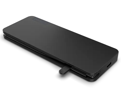 LENOVO USB-C Slim Travel Dock - HDMI 2.1 /  2x USB-A / 2x USB-C 3.2 Gen 2 / 65W USB passthrough - without power adapter