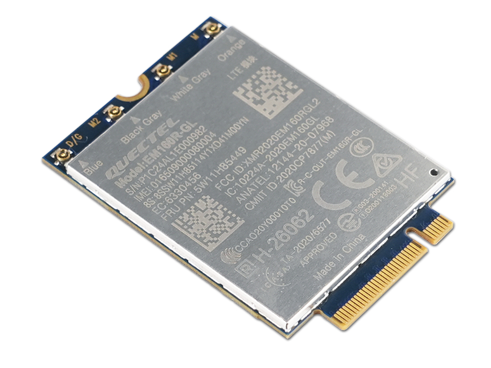 LENOVO ThinkPad Quectel EM160R-GL 4G LTE-A Cat 16 M.2 WWAN Module for X1 2-in-1 Gen9/P16s Gen3