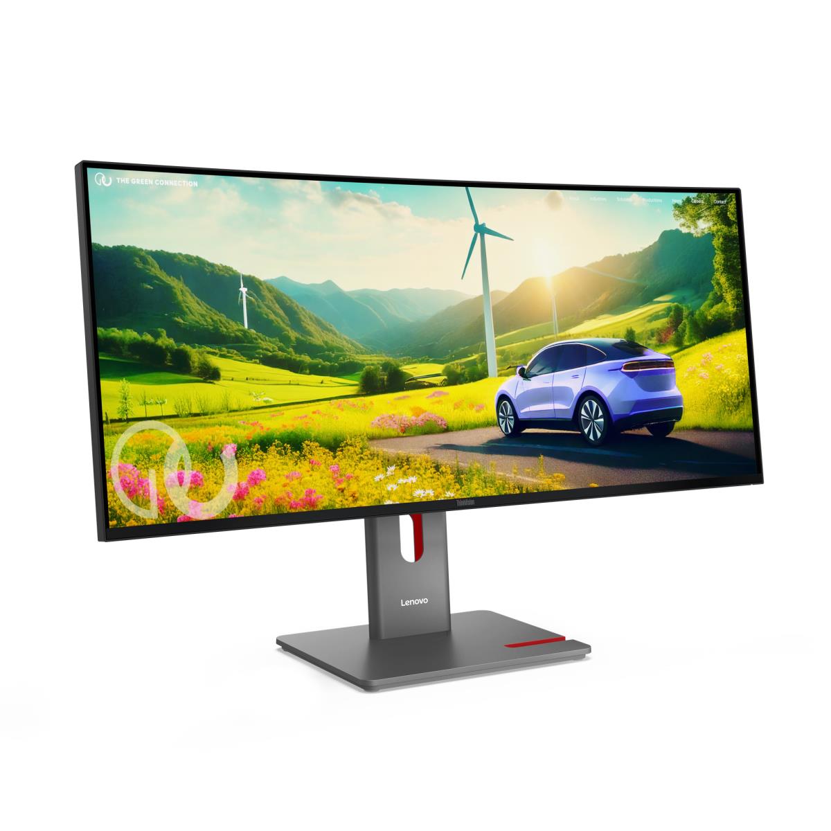 LENOVO Desktop USB-C Monitor - ThinkVision P34WD-40 - 34in - 3440x1440 (UWQHD) - 4ms IPS