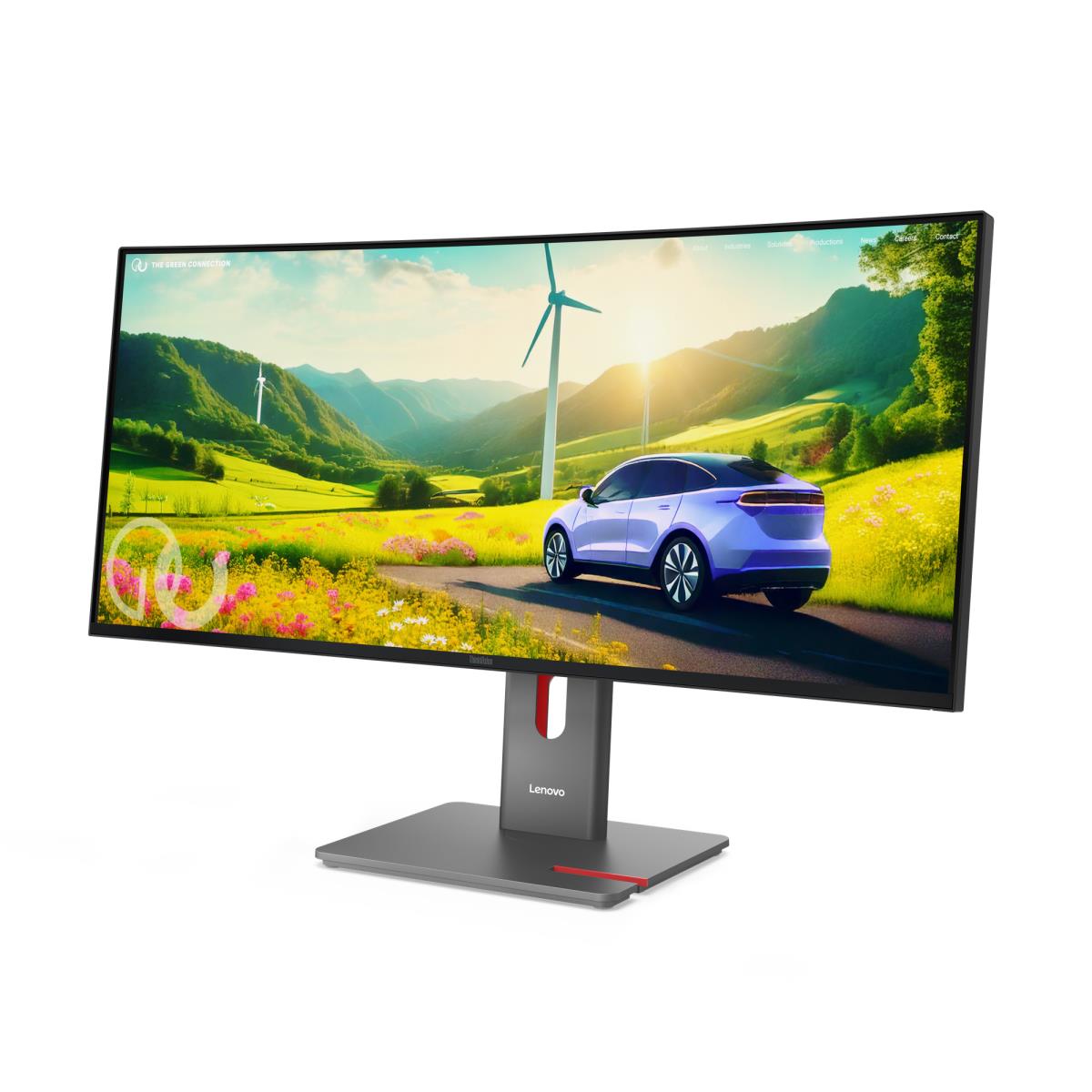 LENOVO Desktop USB-C Monitor - ThinkVision P34WD-40 - 34in - 3440x1440 (UWQHD) - 4ms IPS
