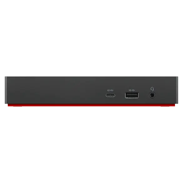LENOVO ThinkPad Universal USB-C Dock w/ Power Adapter - USB-C / 3x USB 3.2 Gen 2 / 2x USB 2.0 / Audio Jack / 2x DP / HDMI / GbE - 135W Power Delivery - UK