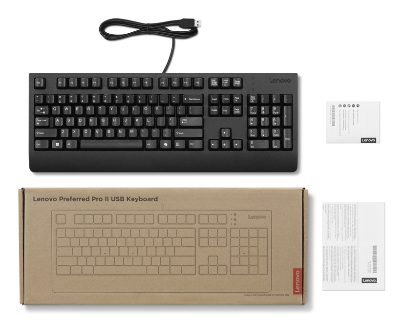 LENOVO Preferred Pro II USB Keyboard - Qwerty UK