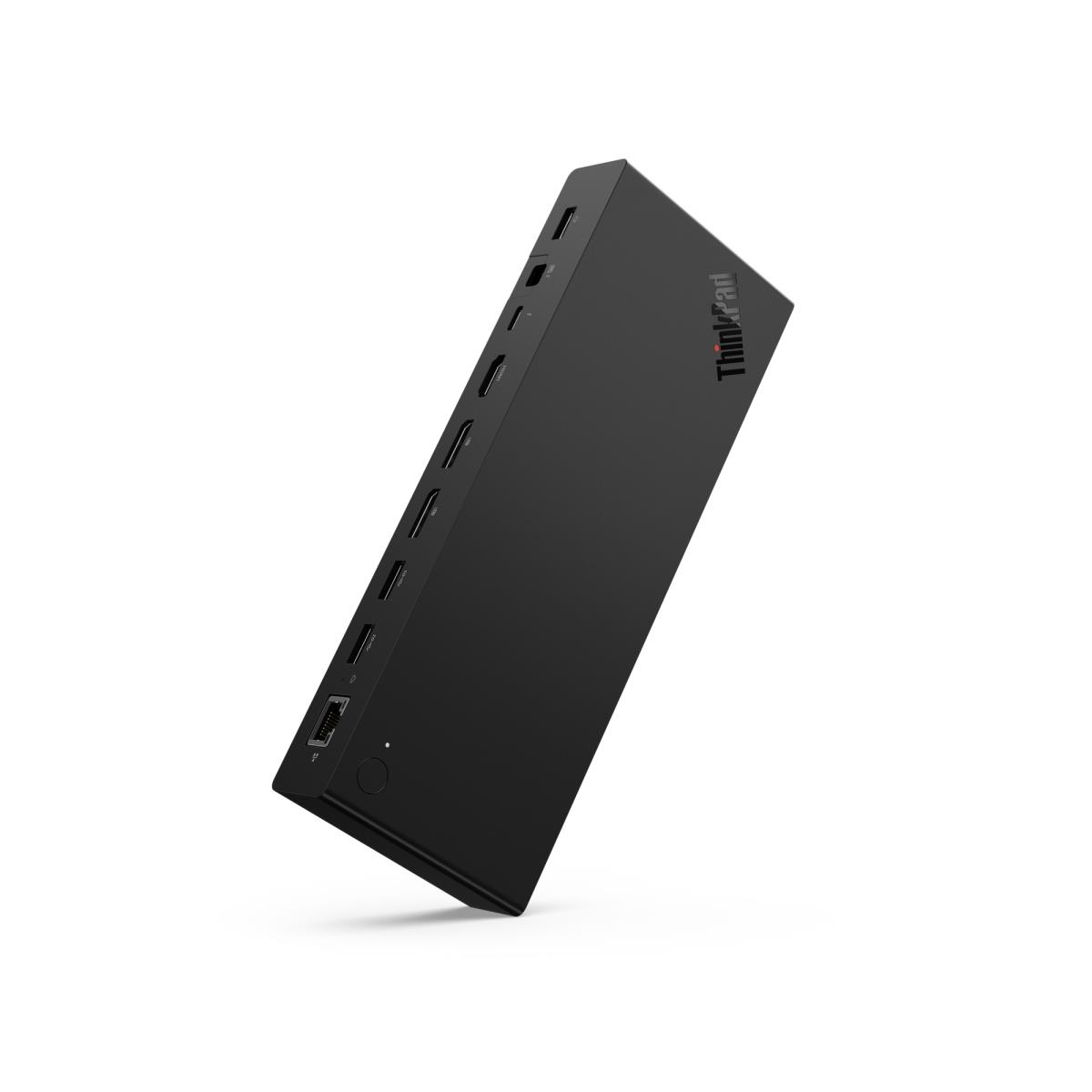 LENOVO ThinkPad Thunderbolt 4 Smart Dock Gen2 7500 - 4x USB-A / 2x USB-C / TBT 4 / 2 x DP 1.4 / HDMI 2.1 / 2.5Gbps Ethernet - 100W USB Power Delivery - EU
