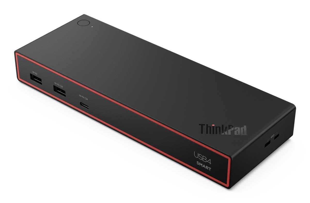LENOVO ThinkPad USB4 Smart Dock 5500 - 4x USB-A 3.2 Gen 2 / 2x USB-C 3.2 Gen 2 / HDMI 2.1 / DP 1.4 / GbE- 85W USB Power Delivery - UK