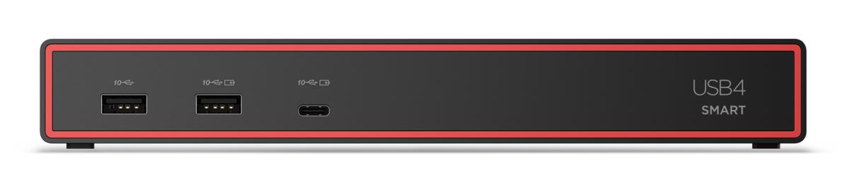LENOVO ThinkPad USB4 Smart Dock 5500 - 4x USB-A 3.2 Gen 2 / 2x USB-C 3.2 Gen 2 / HDMI 2.1 / DP 1.4 / GbE- 85W USB Power Delivery - UK