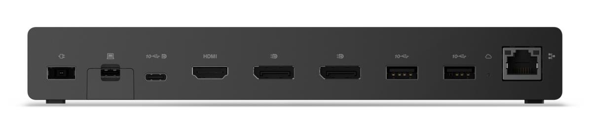LENOVO ThinkPad USB4 Smart Dock 5500 w/ 135W Adapter - 4x USB-A 3.2 Gen 2 / 2x USB-C 3.2 Gen 2 / HDMI 2.1 / DP 1.4 / GbE - 100W USB Power Delivery - UK