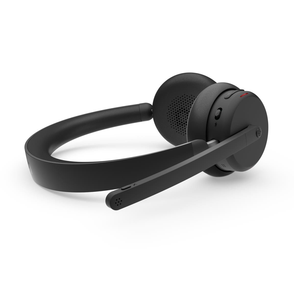 LENOVO Dual-Mode Wireless ANC Headset 6550 - Stereo - Bluetooth 5.3 - Black - USB-A Teams