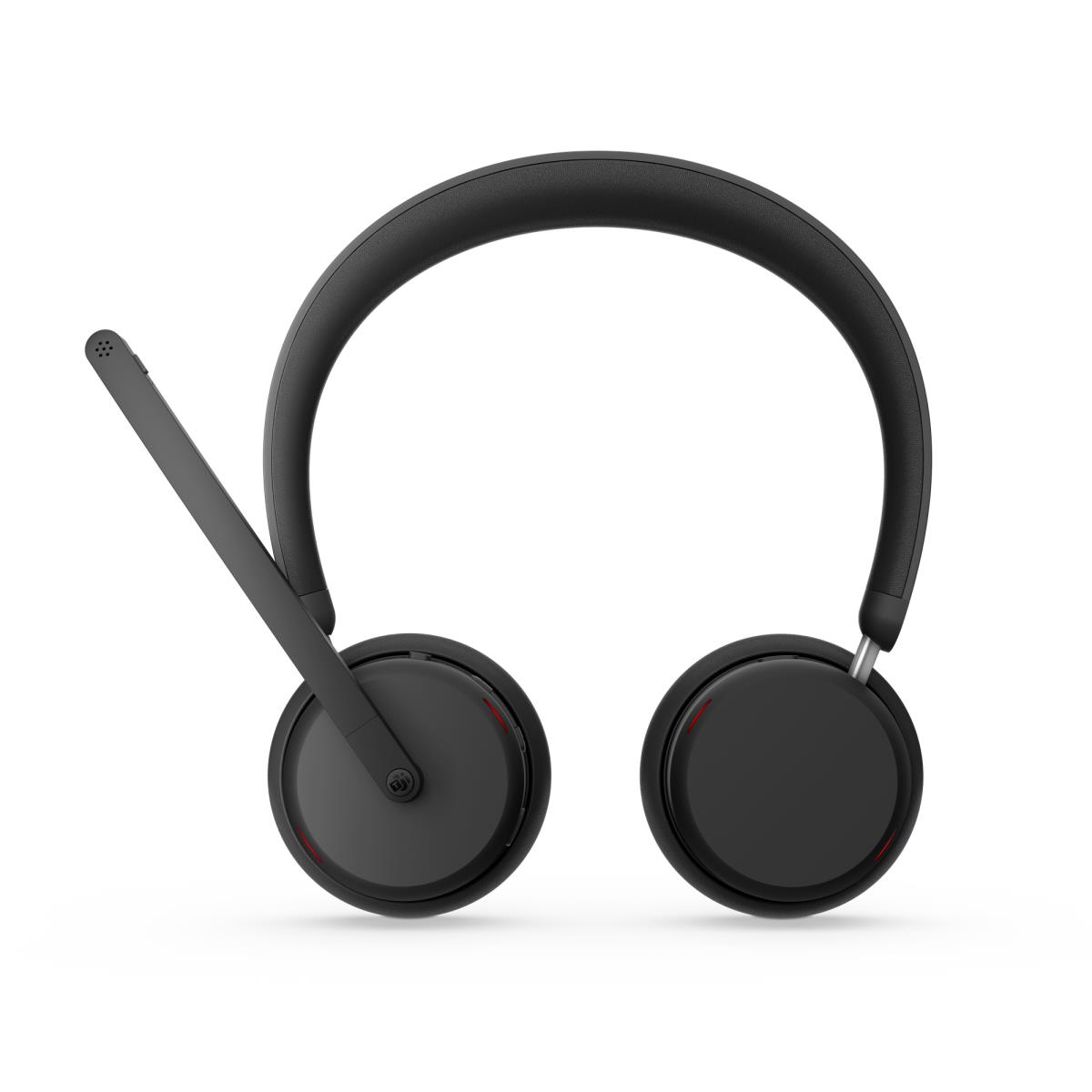 LENOVO Dual-Mode Wireless ANC Headset 6550 - Stereo - Bluetooth 5.3 - Black - USB-A Teams