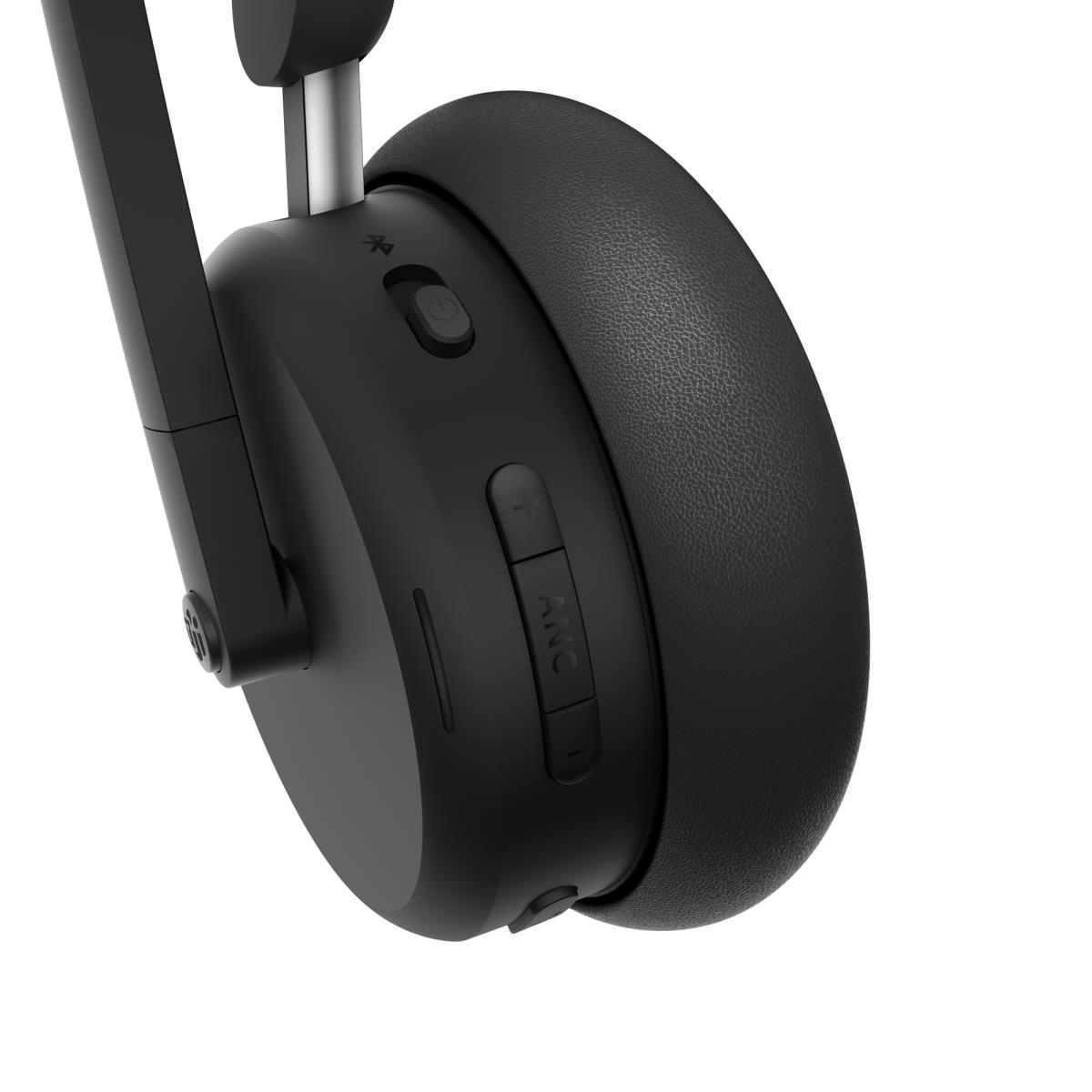 LENOVO Dual-Mode Wireless ANC Headset 6550 - Stereo - Bluetooth 5.3 - Black - USB-A Teams