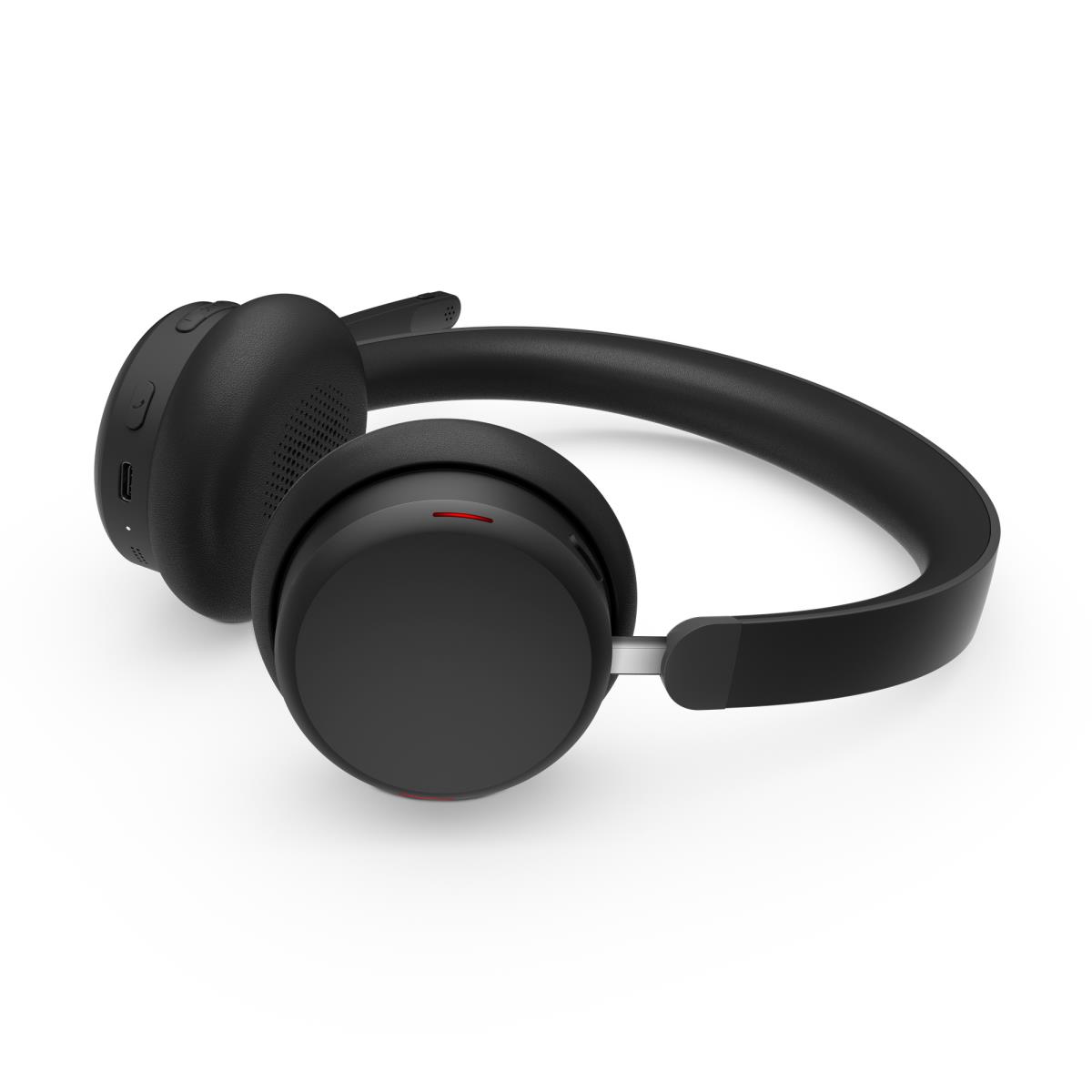 LENOVO Dual-Mode Wireless ANC Headset 6550 - Stereo - Bluetooth 5.3 - Black - USB-A Teams