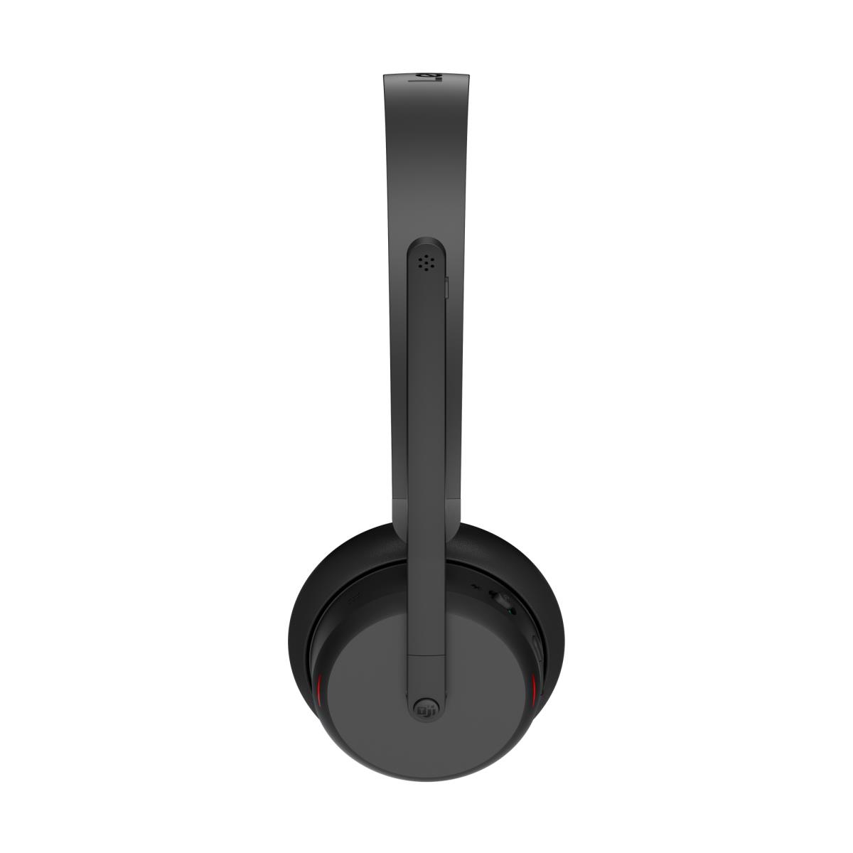 LENOVO Dual-Mode Wireless ANC Headset 6550 - Stereo - Bluetooth 5.3 - Black - USB-A Teams