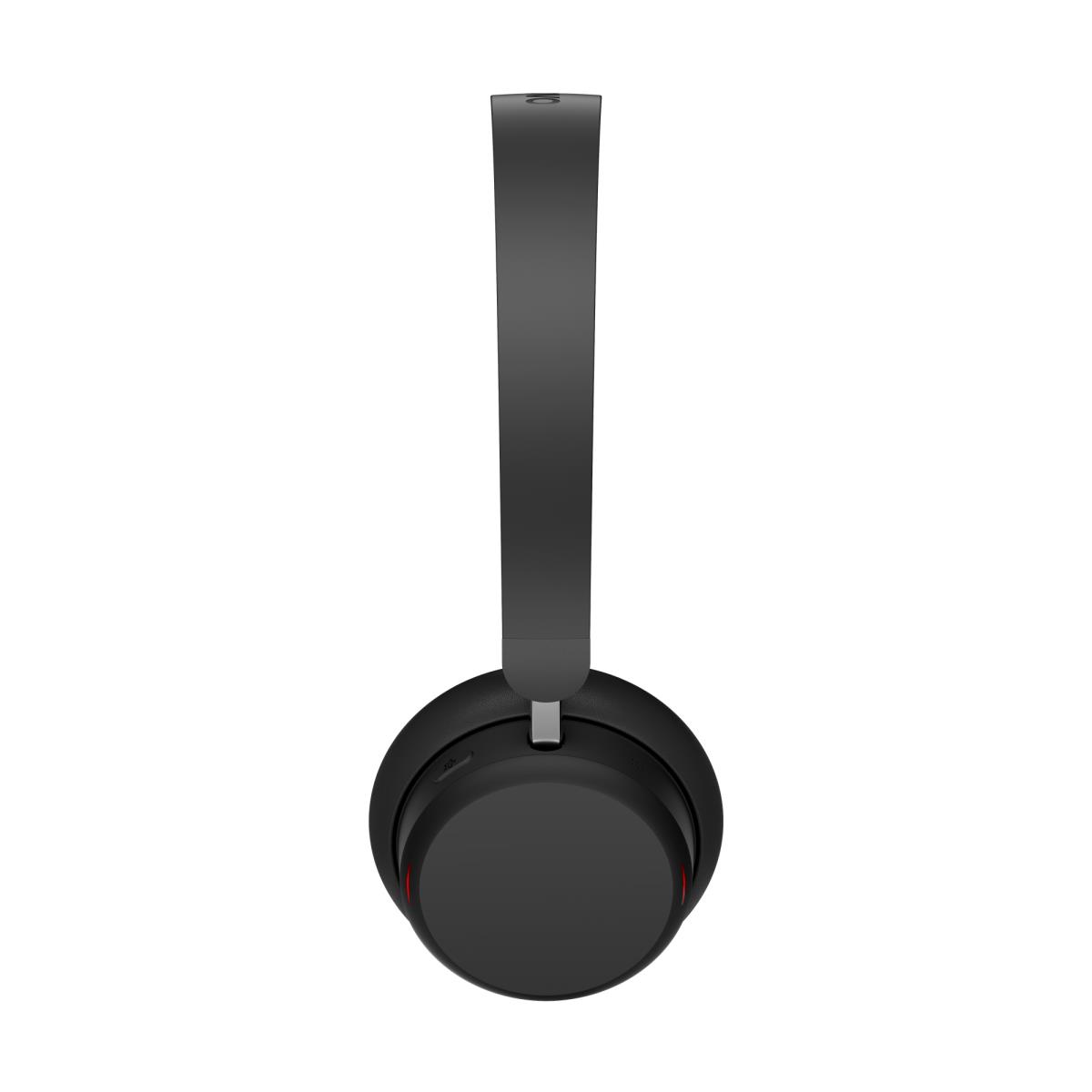 LENOVO Dual-Mode Wireless ANC Headset 6550 - Stereo - Bluetooth 5.3 - Black - USB-A Teams
