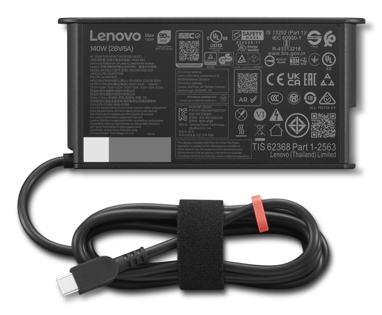 LENOVO AC Adapter - ThinkPad Mobile Workstation 140W USB-C GaN Slim - EU