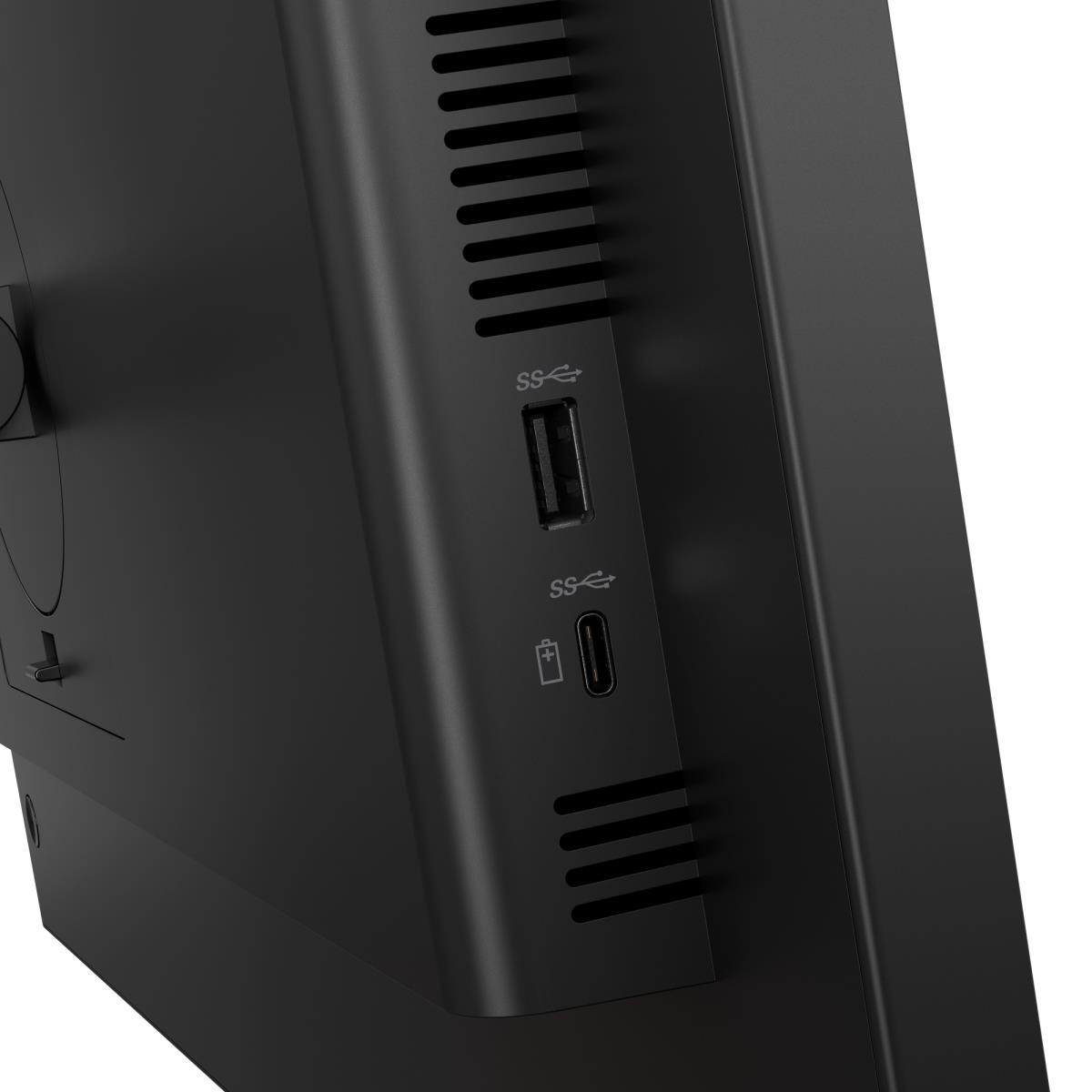 LENOVO Desktop Monitor - P24Q-40 - 24in - 2560x1440 (QHD) - 4ms IPS 120Hz
