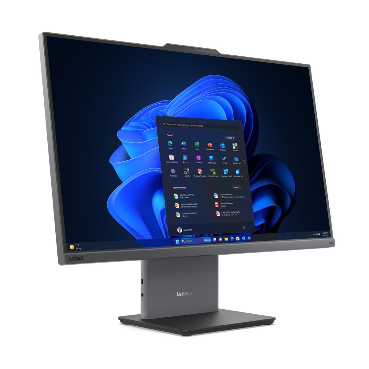 LENOVO ThinkCentre neo 50a 27 Gen 5 - 27in - Core 5 210H - 16GB Ram - 512GB SSD - Win11 Pro - 1Y Onsite - Qwerty UK