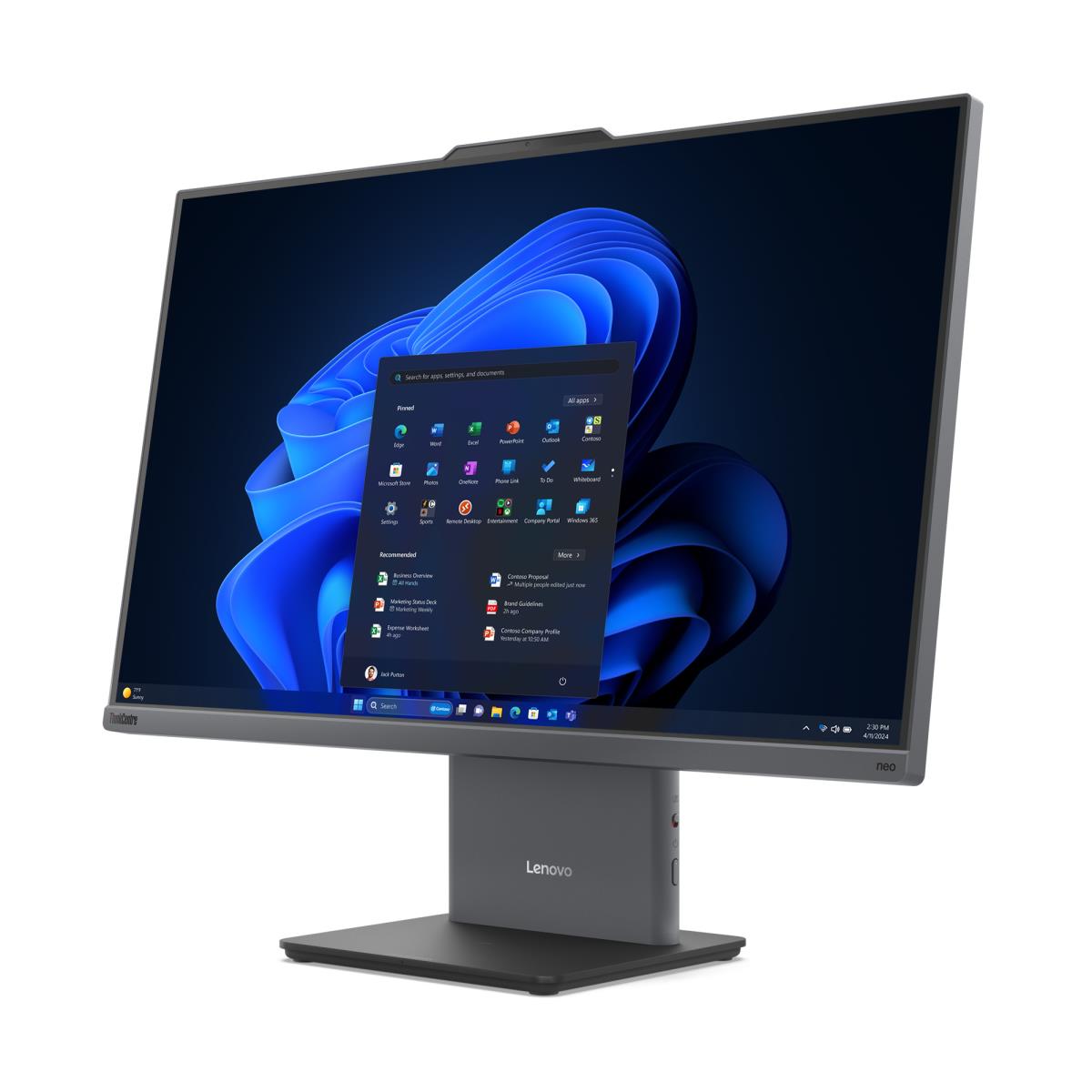 LENOVO ThinkCentre neo 50a 27 Gen 5 - 27in - Core 5 210H - 16GB Ram - 512GB SSD - Win11 Pro - 1Y Onsite - Qwerty UK