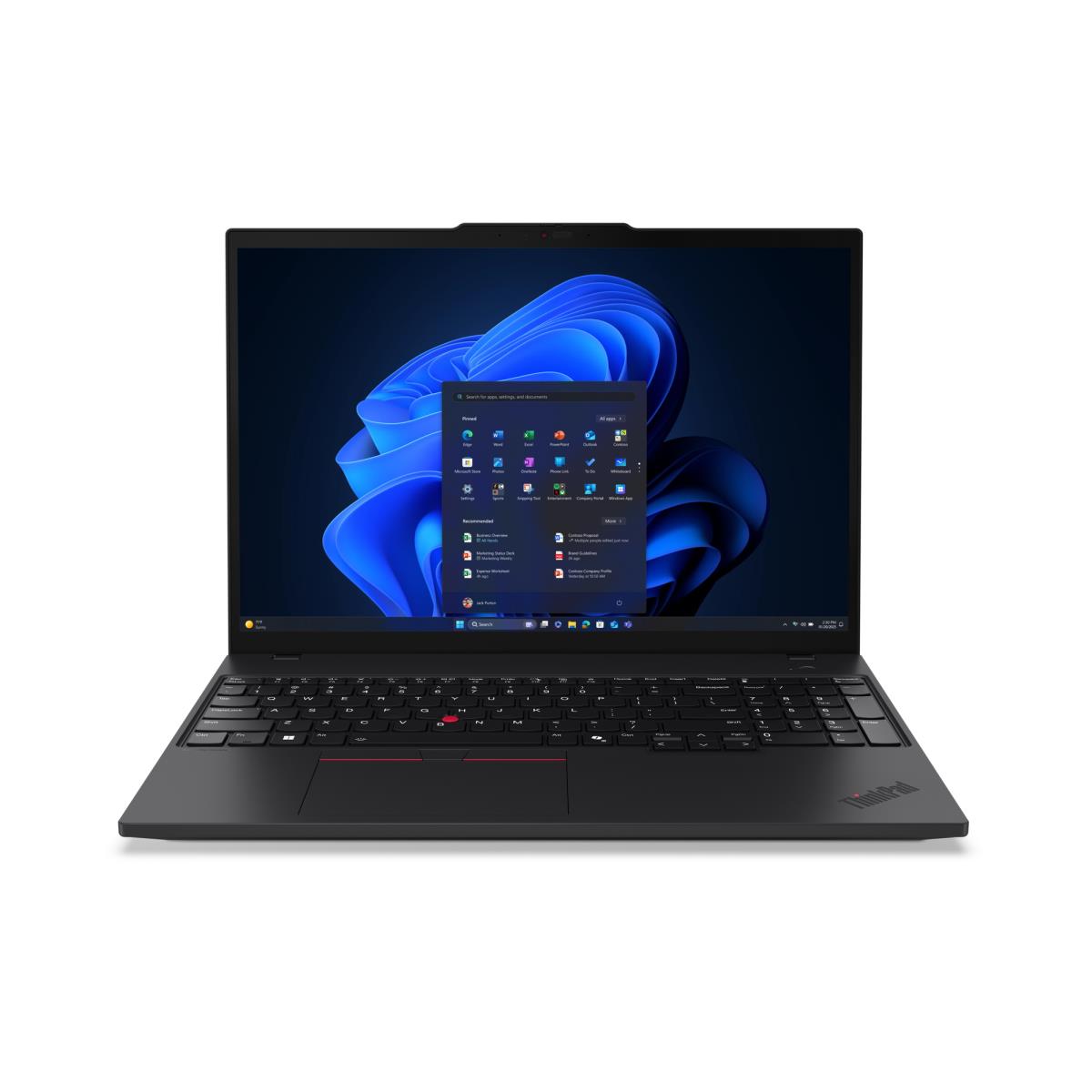 LENOVO ThinkPad T16 Gen 4 (Intel) - 16in - Core Ultra 5 225U - 16GB Ram - 512GB SSD  - Win11 Pro - 1Y Premier - Qwerty UK