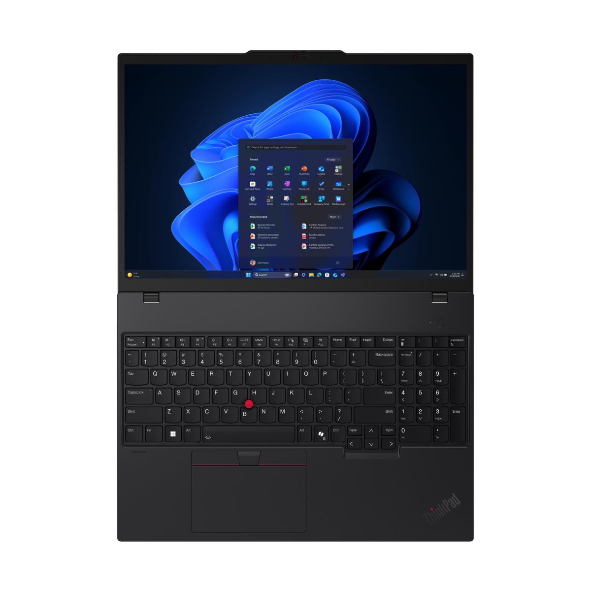 LENOVO ThinkPad T16 Gen 4 (Intel) - 16in - Core Ultra 5 225U - 16GB Ram - 512GB SSD  - Win11 Pro - 1Y Premier - Qwerty UK