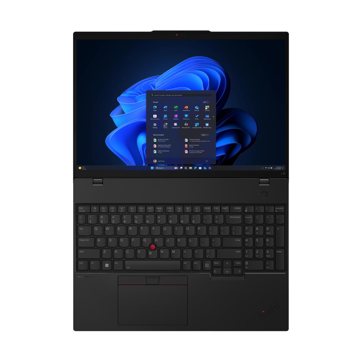 LENOVO ThinkPad L16 Gen 2 (AMD) - 16in - Ryzen 5 PRO 215 - 16GB Ram - 512GB SSD - Win11 Pro - 1Y Premier - Qwerty UK