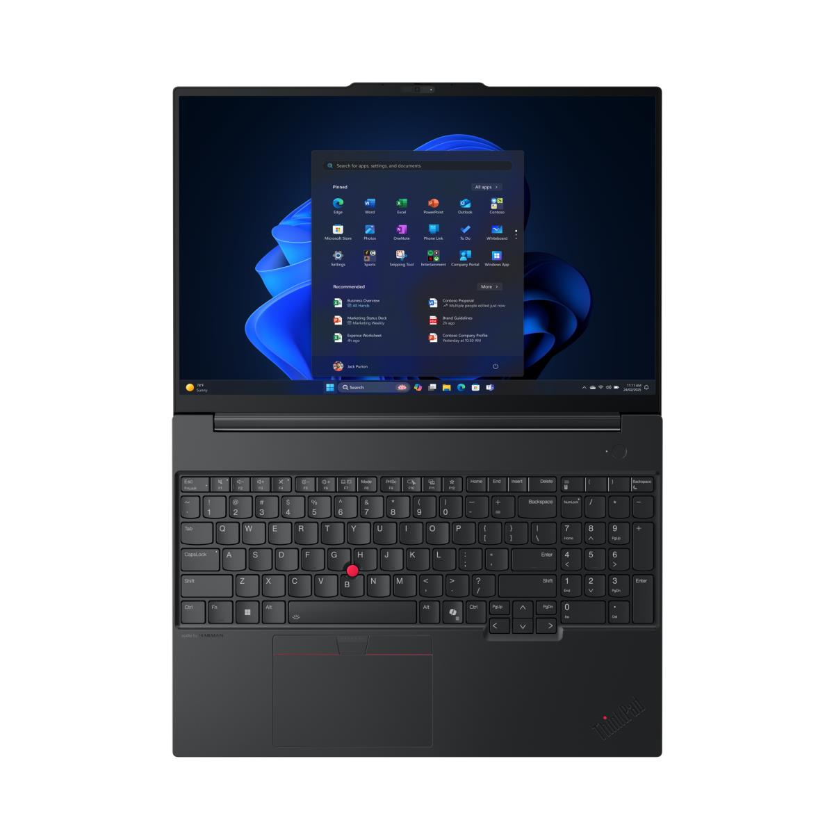 LENOVO ThinkPad E16 Gen 3 (AMD) - 16in - Ryzen 5 220 - 16GB Ram - 512GB SSD - Win11 Pro - 1Y Premier - Qwerty UK