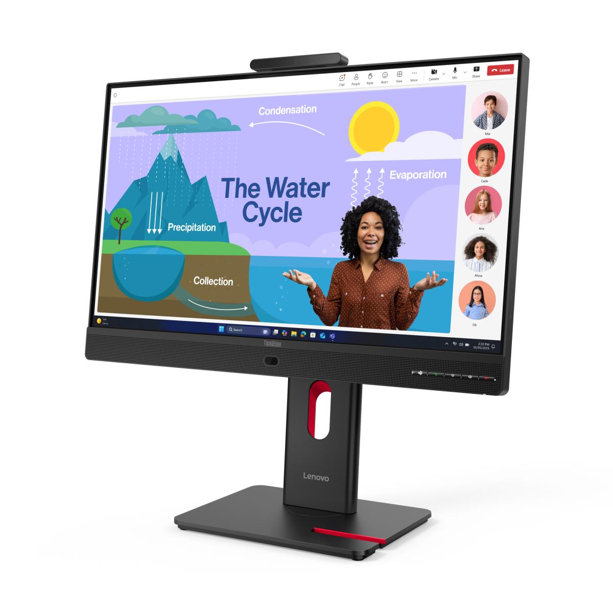 LENOVO Desktop Monitor - ThinkVision T24D-4v - 24in - 1920x1080 (Full HD) - IPS
