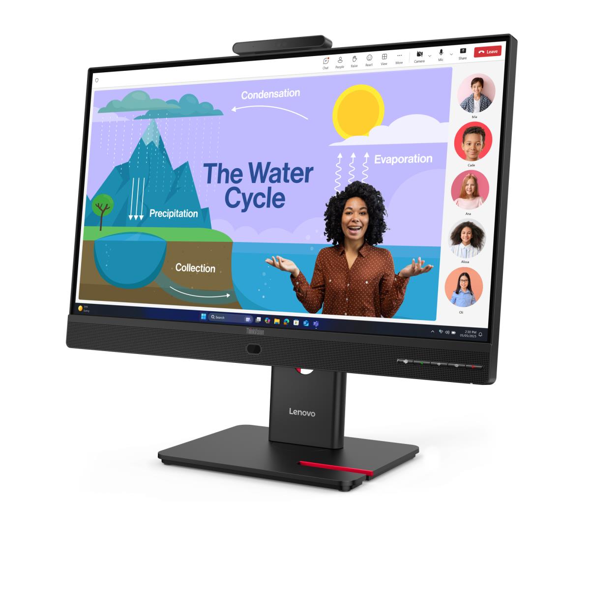 LENOVO Desktop Monitor - ThinkVision T24D-4v - 24in - 1920x1080 (Full HD) - IPS