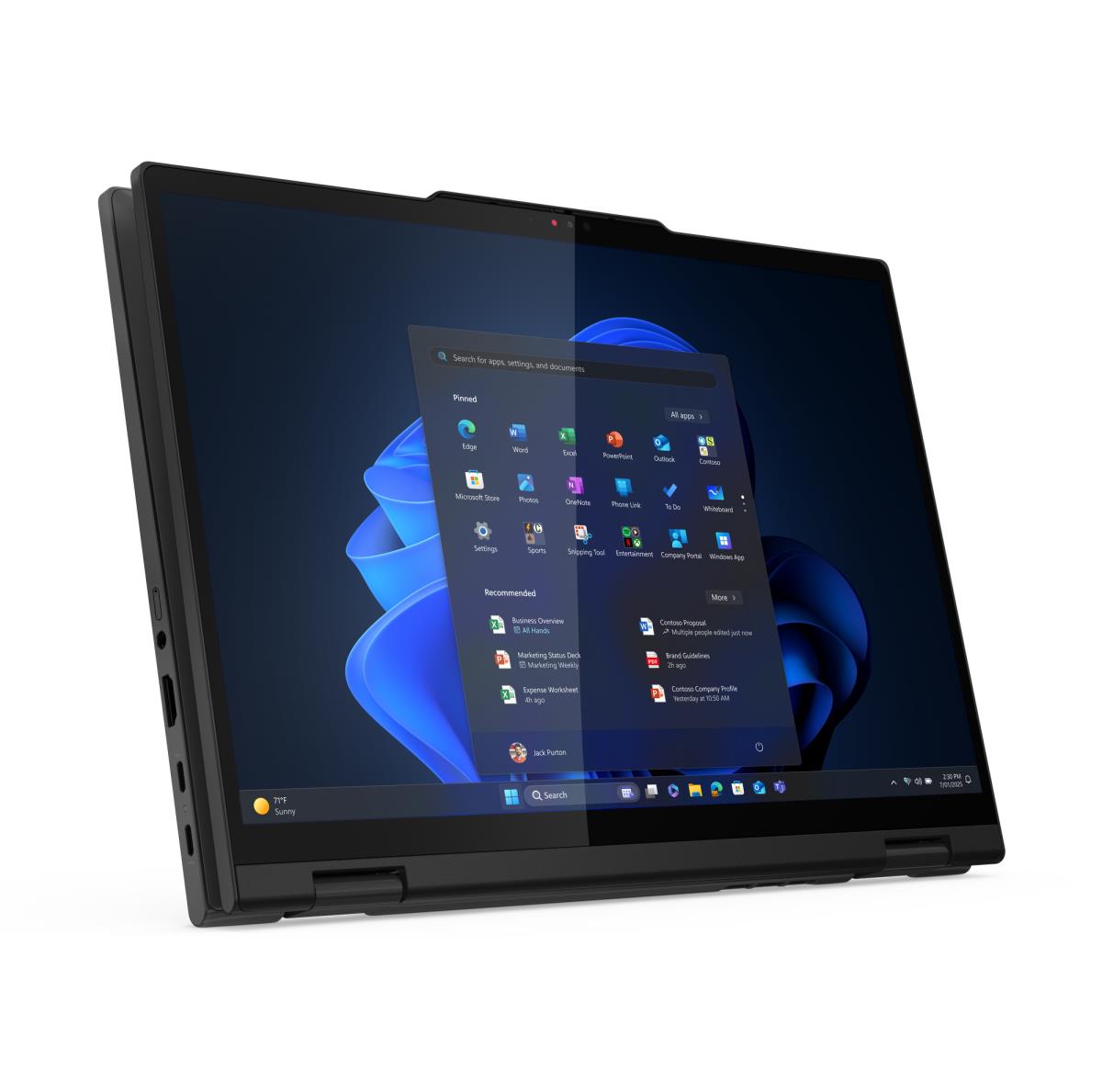 LENOVO ThinkPad T14s 2-in-1 Gen 1 - 14in touch - Core Ultra 7 255U - 16GB Ram - 512GB SSD - Win11 Pro - 1Y Premier - Qwerty UK