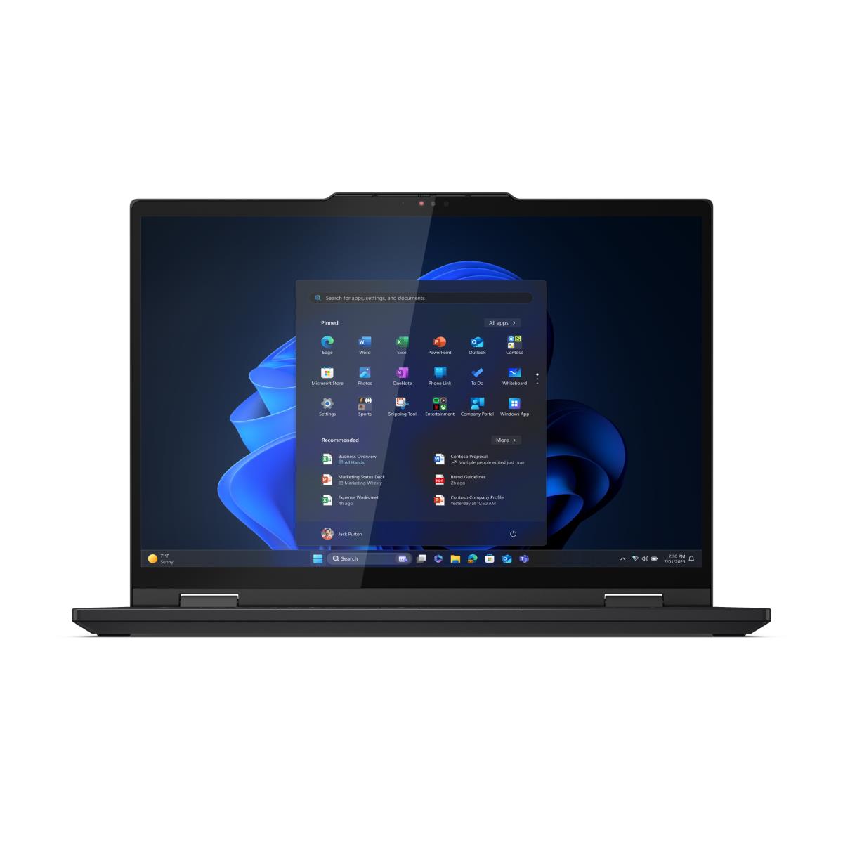 LENOVO ThinkPad T14s 2-in-1 Gen 1 - 14in touch - Core Ultra 7 255U - 16GB Ram - 512GB SSD - Win11 Pro - 1Y Premier - Qwerty UK
