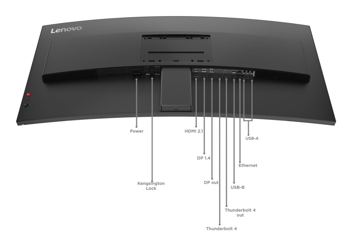LENOVO Curved USB-C Monitor - ThinkVision P40WD-40 - 40in - 5120x2160 (5K UHD) - IPS