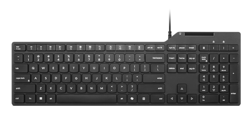 LENOVO USB-A Wired Smartcard Keyboard 5000 - Qwerty UK